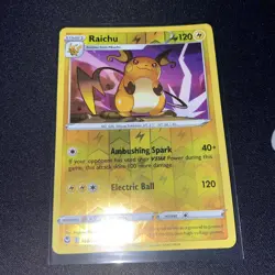 Raichu - 050/195 - Reverse Holo - Silver Tempest - NM/M - Pokemon Card - Image 1