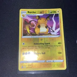 Raichu - 050/195 - Reverse Holo - Silver Tempest - NM/M - Pokemon Card - Image 2