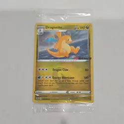 Pokemon TCG Dragonite Silver Tempest 131/195 Holo Promo EB Games Stamped #2 - Image 1
