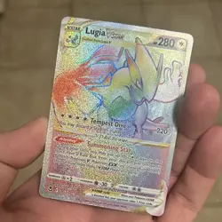 Pokemon TCG Lugia VSTAR 202/195 Silver Tempest Secret Rare Holo - Image 3