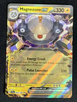 Magnezone ex 065/198 Scarlet & Violet Double Rare Holo Pokemon TCG Card NM - Image 1