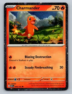 Charmander 004/165 (Cosmos Holo) Promo Miscellaneous Cards Pokemon TCG Card NM - Image 1
