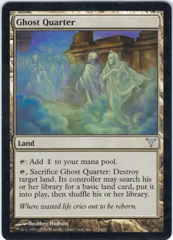 Ghost Quarter Dissension (DIS) Uncommon - MTG Magic the Gathering Card - Image 1