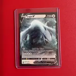 Pokemon TCG Lugia V 138/195 Silver Tempest Ultra Rare Holo English - Image 1