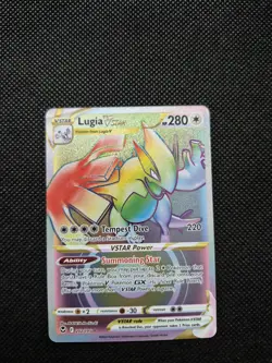 Pokemon TCG Lugia VSTAR Silver Tempest 202/195 Holo Secret Rare - Image 1