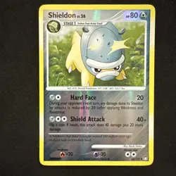 Shieldon 63/123 Mysterious Treasures Reverse Holo Pokemon - Image 1
