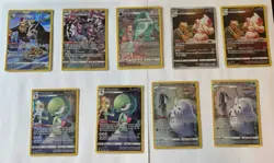 TCG Pokemon 9 Card Trainer Gallery Lot - Image 1
