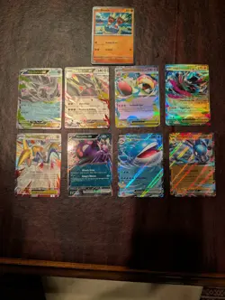 Pokemon TCG 9 Card Random pitch black chaos rising Lot All Holos - Image 1