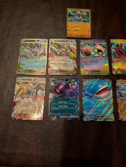 Pokemon TCG 9 Card Random pitch black chaos rising Lot All Holos - Image 2