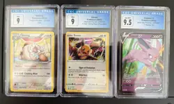🔥Pokemon TCG - Three CGC (Blue Label) Graded Card Lot, All Grade 9 or Higher!🔥 - Image 1