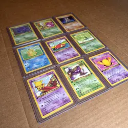 Pokemon Team Rocket 1st Edition WOTC 2000 9 Card Lot Psyduck Slowpoke - Image 2
