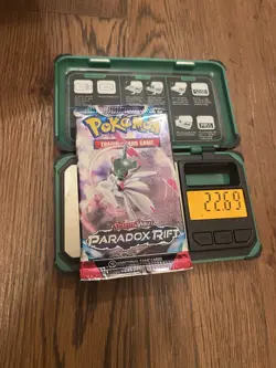 22.69g🔥HEAVY 🔥 Pokemon TCG Paradox Rift Booster Pack! FACTORY SEALED!✅ - Image 1