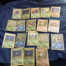 Vintage Pokemon ALL 1st EDITION Lot of 18 cards NEVER PLAYED MINT NO ENERGY/TRN - Image 1