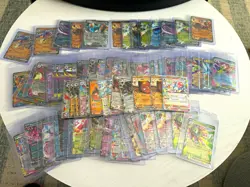Pokemon TCG Modern Ex lot - 86 Cards all NM and sleeved upon pull - Image 1