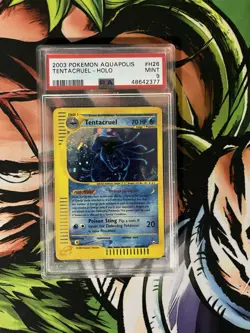 2003 Pokemon Aquapolis Tentacruel PSA 9 - Image 1