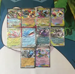 Pokemon TCG Pitch Black complete EX bundle of all 10 ex cards from the set - Image 1