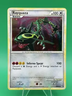 Pokemon TCG Rayquaza Holo Rare Card Call of Legends Series 20/95 - Image 1