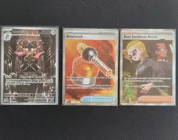 Pokemon TCG X3 Card Bundle Illustration/ Full Arts All Mint Or Near Mint English - Image 1