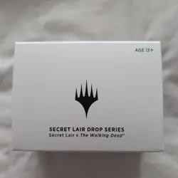 MTG Secret Lair x The Walking Dead Traditional Foil Sealed Magic WOTC Rick Negan - Image 3