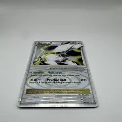 Pokemon Card Arceus LV. X 96/99 Rare Holo Platinum Arceus Light Play 2 - Image 2