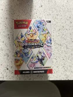 Pokemon TCG: S&V Prismatic Evolutions Booster Bundle (6pks) Factory Sealed - Image 1