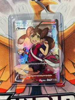 Pokemon TCG XY Collection Shauna 111a/124 Full Art Holo Card - Image 1