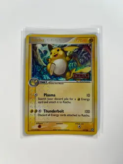 2007 Pokemon Raichu Power Keepers Rare Holo 12/108 HP - Image 1