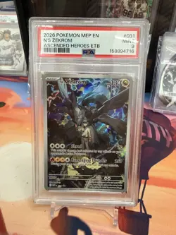 N'S Zekrom Ascended Heroes 2026 Pokemon Black Star Promo #031 PSA 9 - Image 1