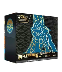 Pokemon Center Mega Evolution Lucario ETB Preorder (Ships To You Day Of Release) - Image 1