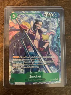 One Piece TCG Smoker Parallel OP10-030 Royal Blood English Alt Art Alternate NM - Image 1
