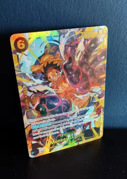 One Piece CCG: Monkey D. Luffy OP10-118 - Royal Blood - SEC Card - English MINT - Image 1