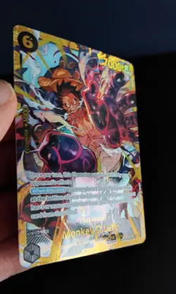 One Piece CCG: Monkey D. Luffy OP10-118 - Royal Blood - SEC Card - English MINT - Image 4