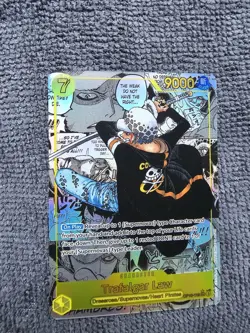 One Piece CCG Trafalgar Law Royal Blood Foil Card OP10-119 Manga English - Image 3