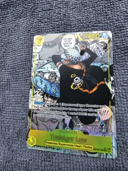 One Piece CCG Trafalgar Law Royal Blood Foil Card OP10-119 Manga English - Image 4