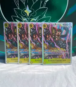 Eustass "Captain" Kid OP10-112 SR Playset One Piece TCG Royal Blood English NM - Image 1
