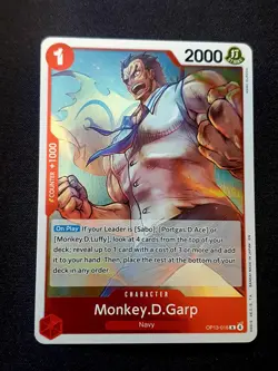 🔥 4x Monkey D. Garp OP13-016 R | One Piece TCG | English | NM Playset 🔥 - Image 2