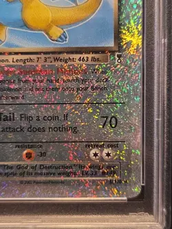 PSA 6 POKEMON TCG DARK DRAGONITE #5/110 LEGENDARY COLLECTION REVERSE HOLO - Image 4