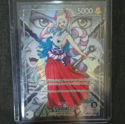 Bandai One Piece Card Game Yamato OP16-079 ST31 Leader Alt Art Foil English - Image 3