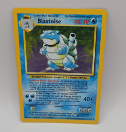 WotC Pokemon TCG Blastoise 2/102 Base Set Holo Rare Unlimited 1999 ENG 100HP - Image 1