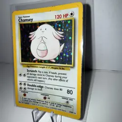 Chansey 3/102 Holo 1999 WOTC Pokemon TCG Base Set Unlimited Rare Card - Image 2