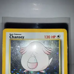 Chansey 3/102 Holo 1999 WOTC Pokemon TCG Base Set Unlimited Rare Card - Image 4