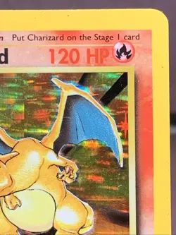 Pokemon TCG Charizard 4/102 Base Set Holo Rare WOTC VTG 1999 - PC Copy - Image 3