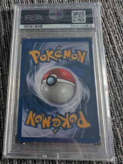 Pokemon TCG Poliwrath 13/102 Base Set Unlimited 1999 WOTC Holo Rare PSA 8 - Image 2