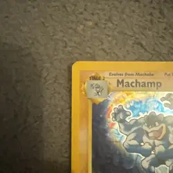 Machamp HOLO 08/102 - 1st Edition POKEMON 1999 Base Set WOTC - LP - See Pics - Image 3