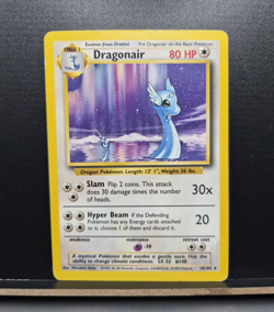 Pokemon TCG Dragonair Base Set 18/102 Unlimited Regular 1999 WotC LP - Image 1