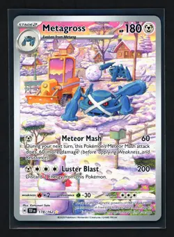 Metagross IR 178/162 Pokemon Scarlet & Violet Temporal Forces SV05 NM - Image 1