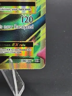 M Venusaur EX (Full Art) 100/108 Evolutions Holo 2016 Pokemon TCG Card NM-LP - Image 3