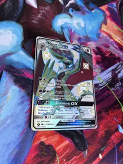 Pokemon TCG Noivern Gx SV78/SV94 Full Art Shiny Holo Rare Hidden Fates - Image 2