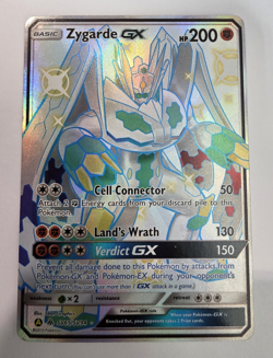 Pokemon TCG Zygarde GX SV65/SV94 Hidden Fates Shiny Vault Full Art Holo 2019 - Image 1