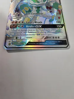 Pokemon TCG Zygarde GX SV65/SV94 Hidden Fates Shiny Vault Full Art Holo 2019 - Image 2